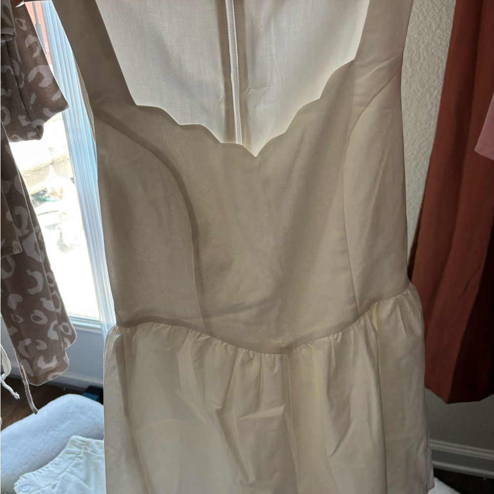 Elegant White Romper